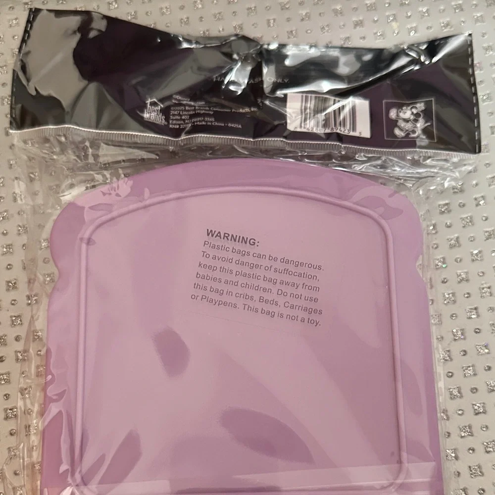 Disney Minnie Mouse Pink Sandwich Box NIP